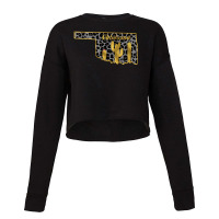 Oklahoma Gold Design Cropped Sweater | Artistshot