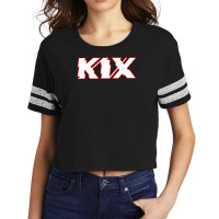 Kix Blow My Fuse Logo Scorecard Crop Tee | Artistshot