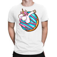 Dabbing Donut  Unicorn T-shirt | Artistshot