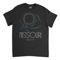 Total Solar Eclipse August 21 2017 Missouri T Shirt Classic T-shirt | Artistshot