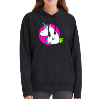 Hippo Unicorn Vintage Hoodie | Artistshot