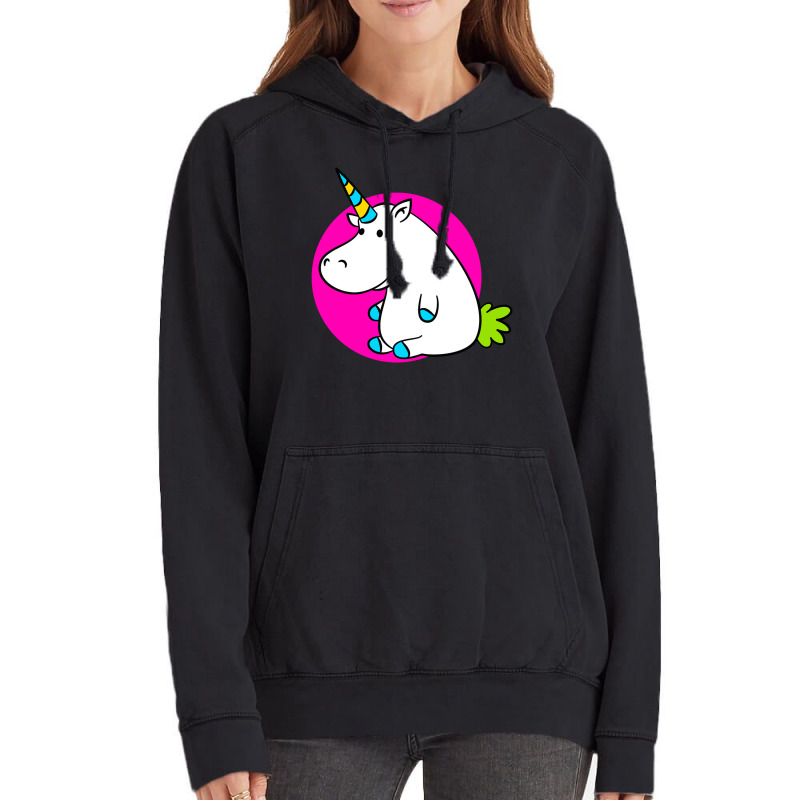 Hippo Unicorn Vintage Hoodie by marceliana | Artistshot