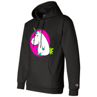 Hippo Unicorn Champion Hoodie | Artistshot