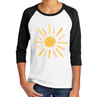 Sunflower Vibe Youth 3/4 Sleeve | Artistshot