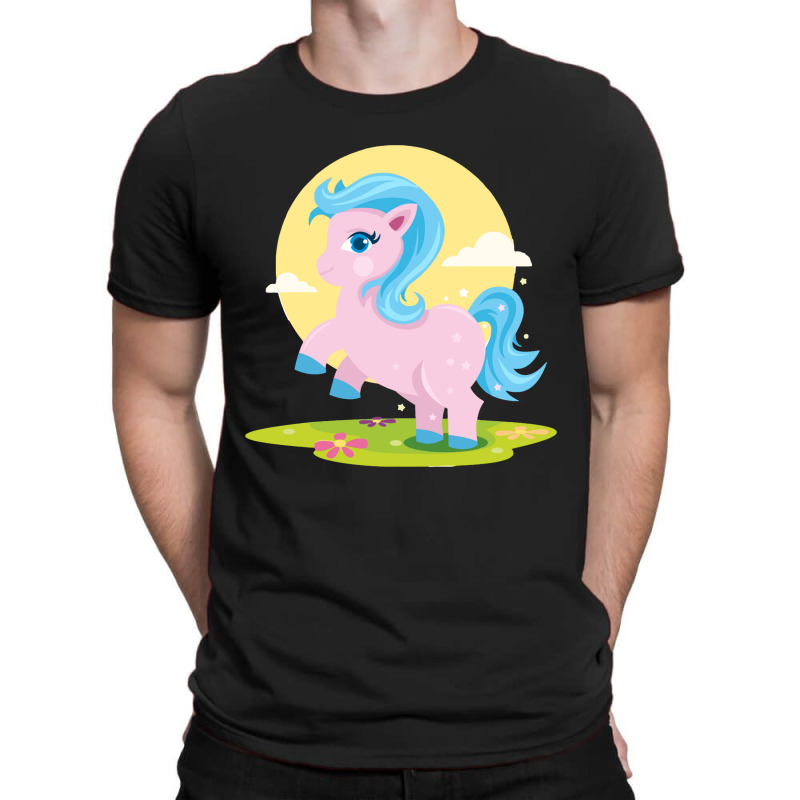 Pink Pony T-Shirt by marceliana | Artistshot