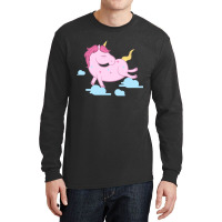 Pink Unicorn Long Sleeve Shirts | Artistshot