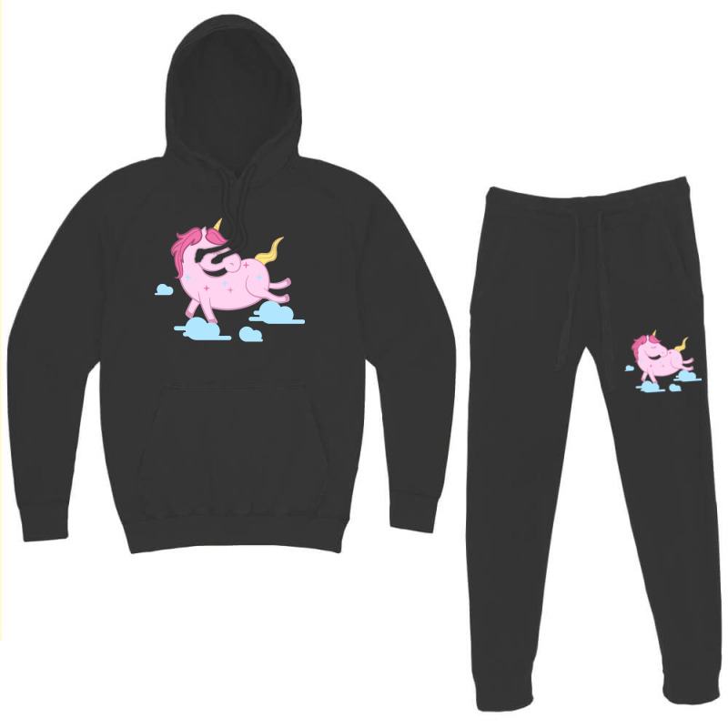 Pink Unicorn Hoodie & Jogger set by marceliana | Artistshot