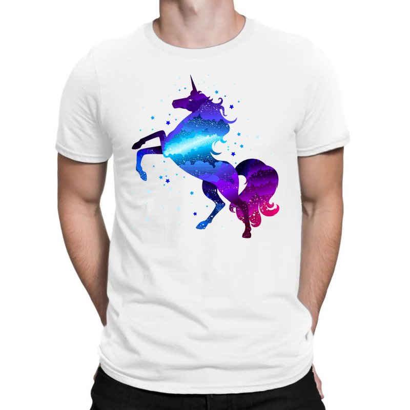 Space Unicorn T-Shirt by marceliana | Artistshot