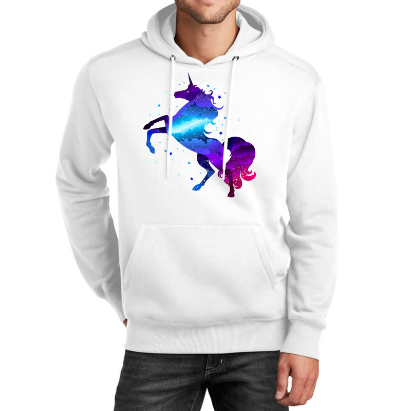 Space Unicorn Unisex Hoodie by marceliana | Artistshot