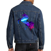 Space Unicorn Men Denim Jacket | Artistshot