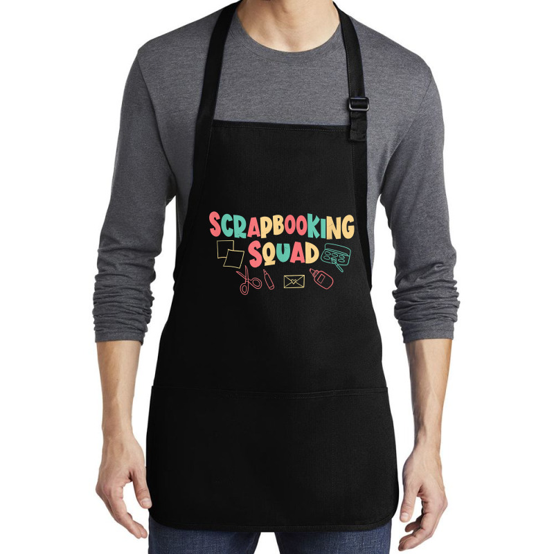 Scrapbooking Hobby Crafter Photo Compiling T Shirt Medium-length Apron | Artistshot