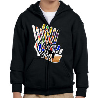 Av American Vacation Youth Zipper Hoodie | Artistshot