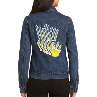 Av American Vacation Ladies Denim Jacket | Artistshot