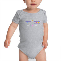 Cool Retro 80s Pacman Ghosts Video Games Baby Bodysuit | Artistshot