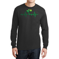 Plant Heartbeat   Botany Botanist Gardening Plant Lover T Shirt Long Sleeve Shirts | Artistshot