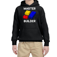 Master Builder Cute Block Building Toys Brick Builders T Shirt Youth Hoodie | Artistshot