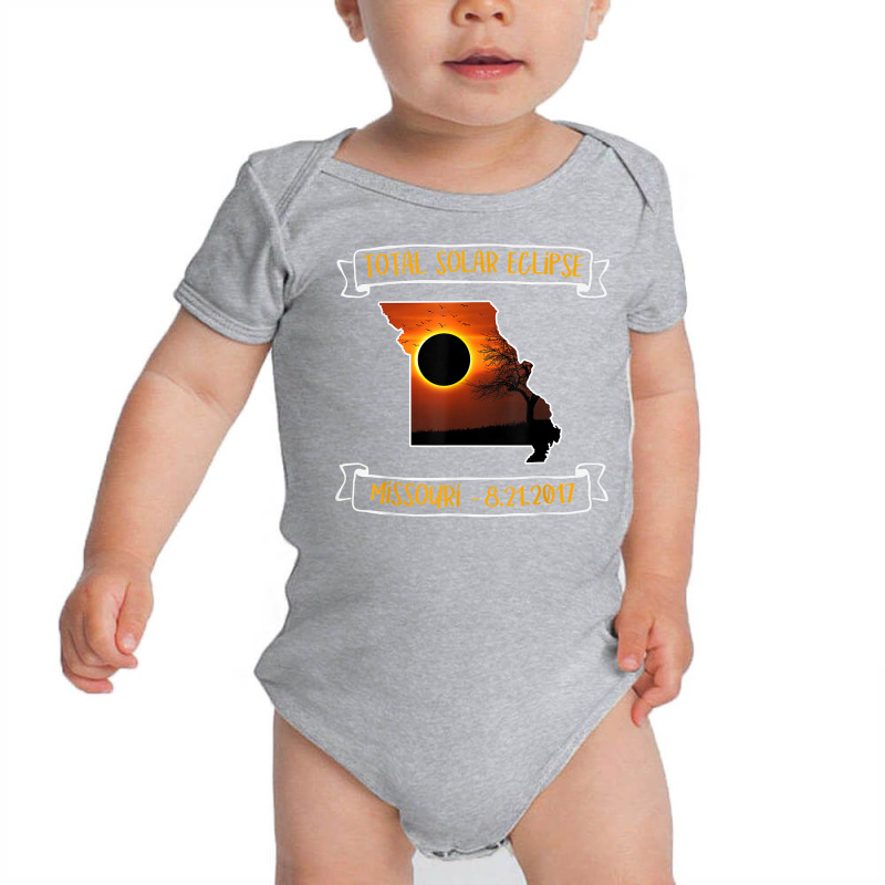 All American Total Solar Eclipse 2017 Missouri T Shirt Baby Bodysuit by BeanblossomSheldon | Artistshot