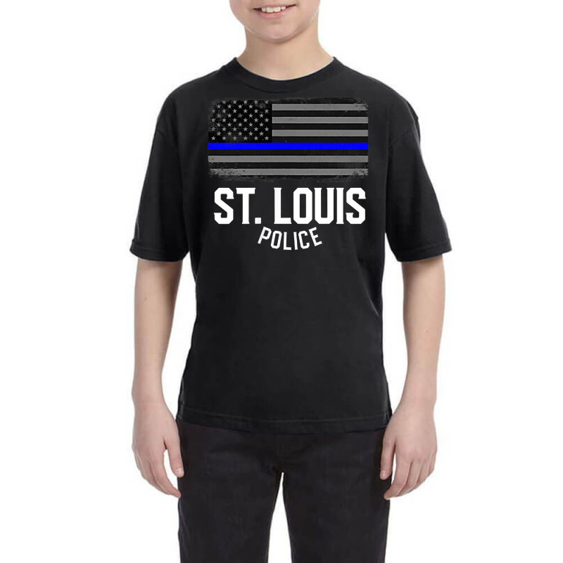 City Of St. Louis Police Officer Missouri Policeman T Shirt Youth Tee | Artistshot