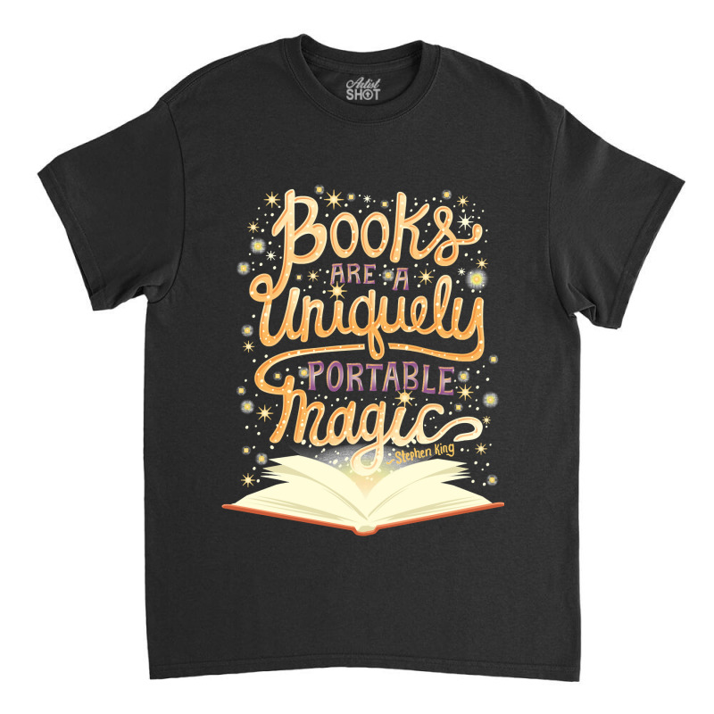 Book Reader Are Magic 277 Booked Books Reading Fan Classic T-shirt by circularflap | Artistshot