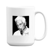 Jacques Derrida Philosopher Fan Art Design 15 Oz Coffee Mug | Artistshot