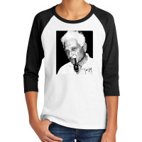 Jacques Derrida Philosopher Fan Art Design Youth 3/4 Sleeve | Artistshot