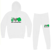 Peace Love Cookie Scout For Girls Bakery Cookie Season Hoodie & Jogger Set | Artistshot