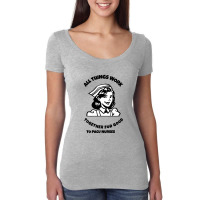 All Things Work Together For Good To Pacu Nurses Women's Triblend Scoop T-shirt | Artistshot