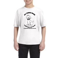 All Things Work Together For Good To Registered Nurses Who Love Dogs Youth Tee | Artistshot