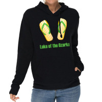 Lake Of The Ozarks Flip Flop   Missouri T Shirt Lightweight Hoodie | Artistshot