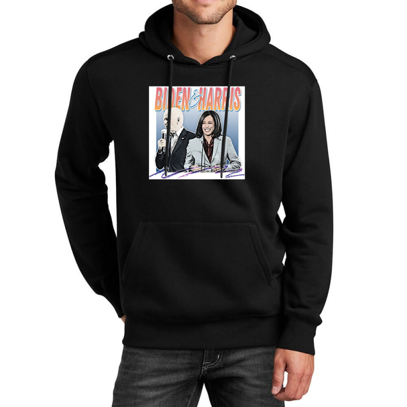 Joe Biden And Kamala Retro Style Fan Design Unisex Hoodie | Artistshot