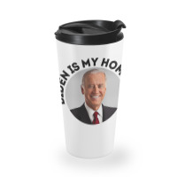 Joe Biden And Kamala Retro Style Fan Design Travel Mug | Artistshot