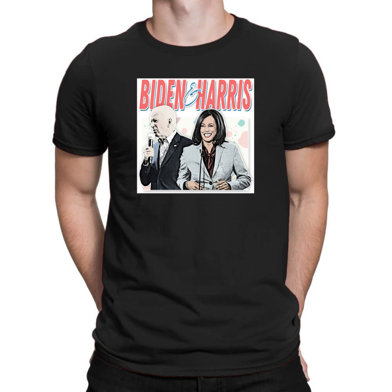 Joe Biden And Kamala Retro Style Fan Design T-shirt | Artistshot