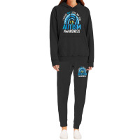 Rainbow I Wear Blue For My Son Autism Awareness Hoodie & Jogger Set | Artistshot