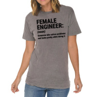 Female Engineer Vintage T-shirt | Artistshot