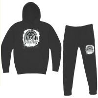 Rare Disease Awareness Bleached Rainbow Zebra Ribbon Men Hoodie & Jogger Set | Artistshot