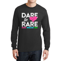 Rare Disease Day 2022 Dare To Rare Disease Day Long Sleeve Shirts | Artistshot