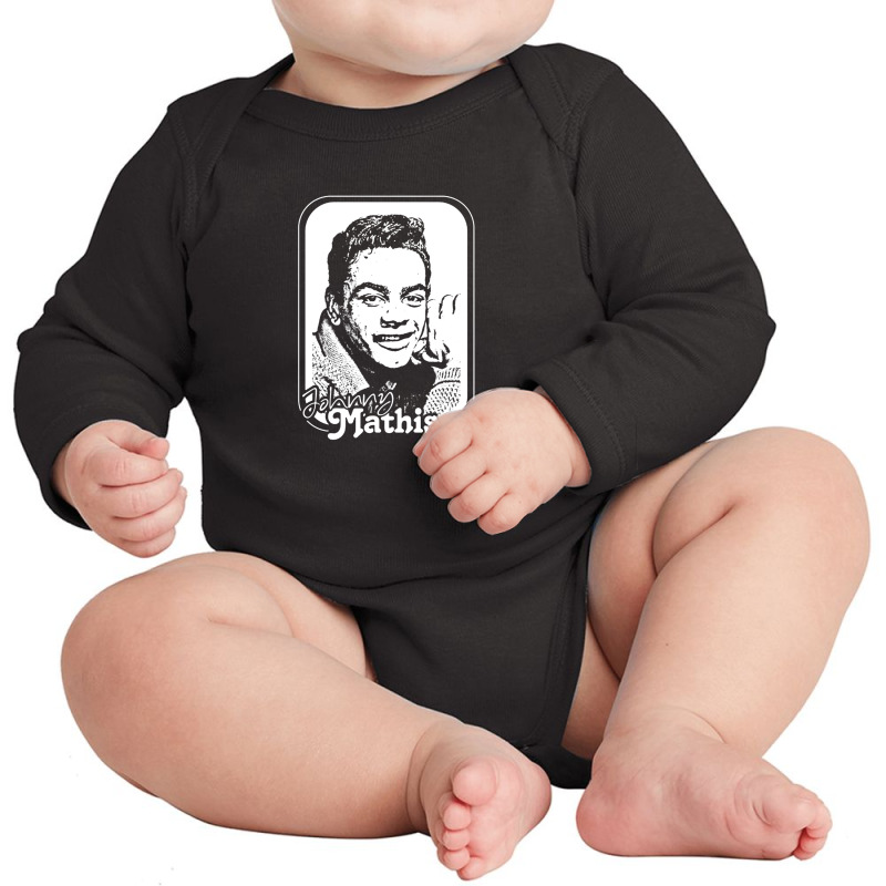 Johnny Mathis Retro Style Fan Design Long Sleeve Baby Bodysuit | Artistshot