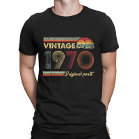 Retro Original Parts 50th Vintage 1970 Birthday T-shirt | Artistshot