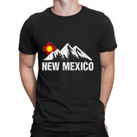 Retro Vintage Sunset Mountain New Mexico T-shirt | Artistshot