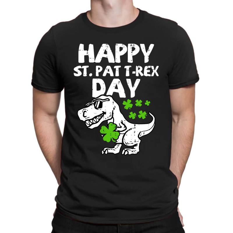 Kids Happy St Pat Trex Day Dino St Patricks Day T-shirt | Artistshot