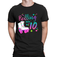 Roller Skate Birthday 5th 80's Outfit Decades Party T-shirt | Artistshot