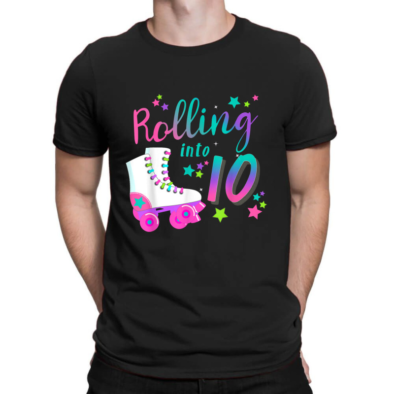 Roller Skate Birthday 5th 80's Outfit Decades Party T-shirt | Artistshot