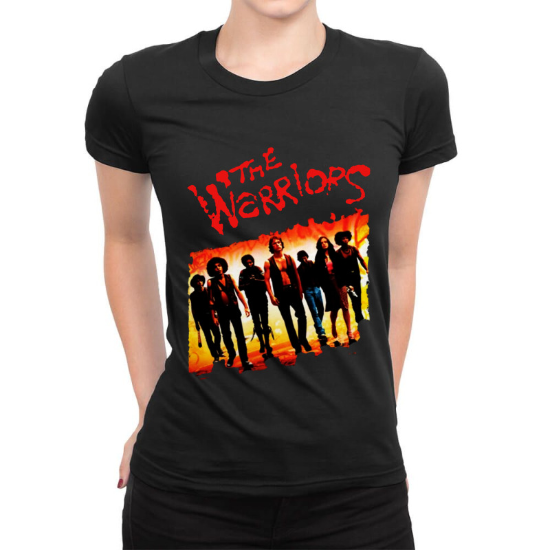 The Warriors American Ladies Fitted T-Shirt by liqualyfu | Artistshot