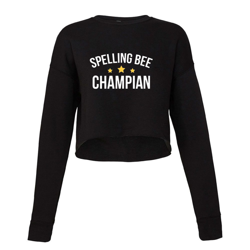 Spelling Bee Champion Cropped Sweater by buanans | Artistshot