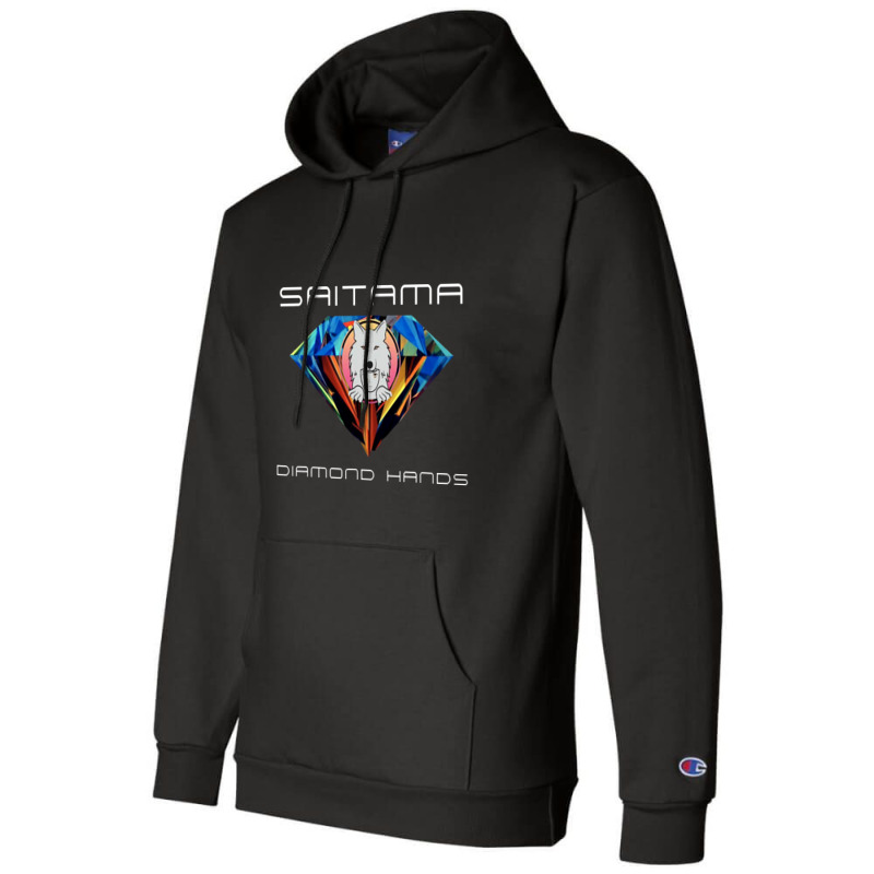 Saitama Inu Crypto Diamond Hands Champion Hoodie | Artistshot