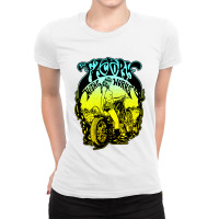 Garage Car Motor Ladies Fitted T-shirt | Artistshot