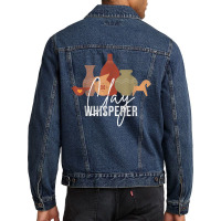 Clay Whisperer Funny Ceramic Artist Sculptor Pottery T Shirt Men Denim Jacket | Artistshot