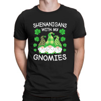 Shenanigans With My Gnomies St. Patricks Day Gnomes Irish T-shirt | Artistshot