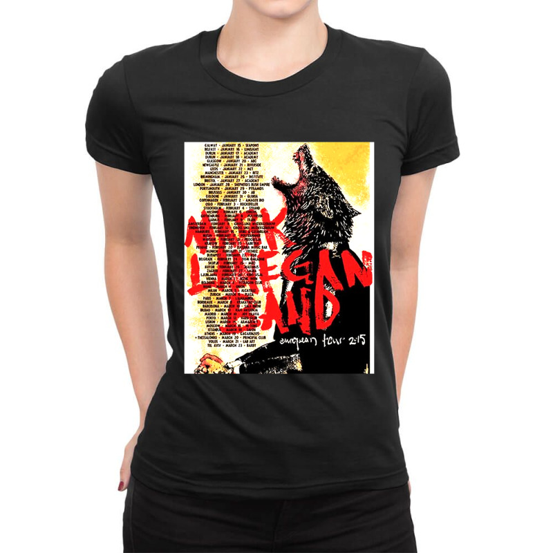 #mark Lanegan Ladies Fitted T-Shirt by LarizManiz | Artistshot