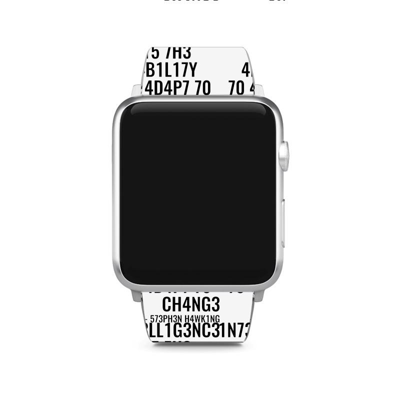 Intelligence Is The Ability To Adapt To Change Apple Watch Band | Artistshot